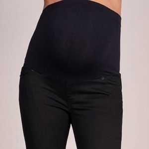 Seraphine Black Skinny Over Bump Maternity Jeans
